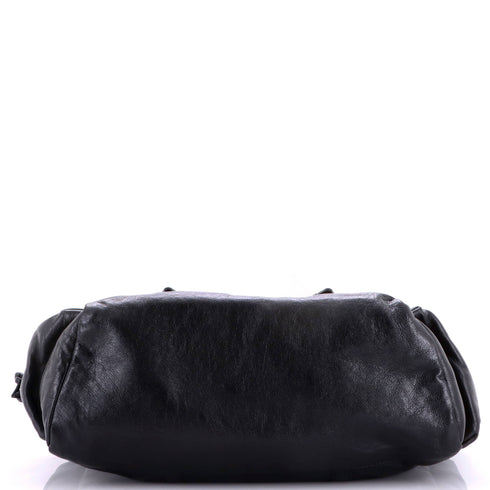 Tonal GG Drawstring Tote Leather
