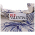Women's RED Valentino Monkey Print Mini Ruffle Trim Dress in Cream Silk