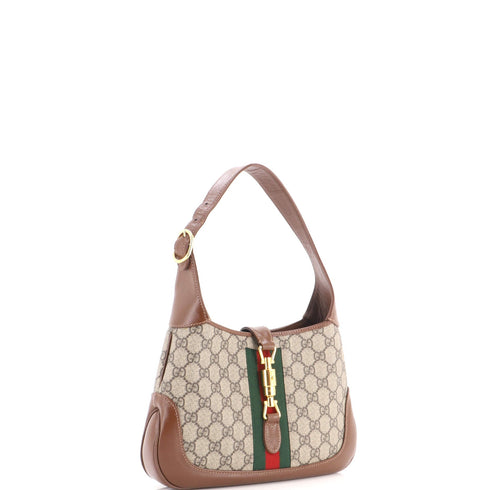 Jackie 1961 Hobo GG Coated Canvas Small