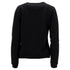 Women's Kenzo Logo-Embroidered Crewneck Sweater in Black Cotton