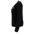 Women's Kenzo Logo-Embroidered Crewneck Sweater in Black Cotton