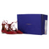 Women's Aquazzura Christhy Lace-Up Ballet Flats in Red Leather