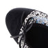 Women's CC Cap Toe Bow Ballerina Flats Sequins with Grosgrain