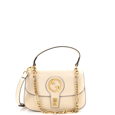 Blondie NM Chain Top Handle Bag Leather Small