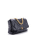 19 Flap Bag Quilted Leather Maxi
