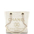 North South Deauville Tote Raffia with Glitter Detail Small