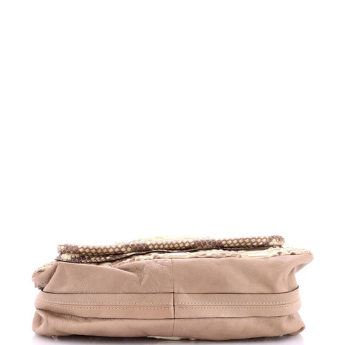 Paraty Top Handle Bag Python Medium