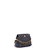 Enamel Hearts Shoulder Bag Quilted Crumpled Calfskin