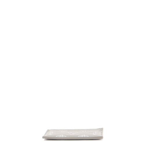 Double Card Holder Monogram Shadow Leather