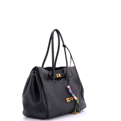 Bel Air Carry All Bag Leather Medium