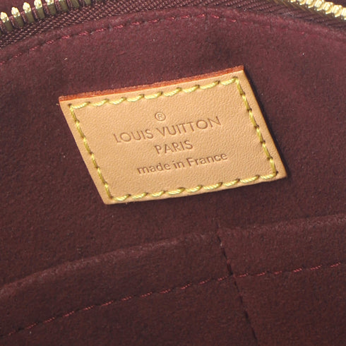 Soufflot Tote Monogram Canvas with Leather MM