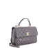 Trendy CC Top Handle Bag Quilted Lambskin Medium