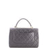 Trendy CC Top Handle Bag Quilted Lambskin Medium