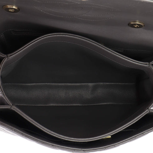 Trendy CC Top Handle Bag Quilted Lambskin Medium