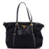 Convertible Belted Tote Tessuto Large