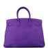 Birkin Handbag Crocus Epsom with Palladium Hardware 35