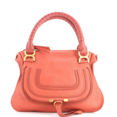Marcie Satchel Leather Medium