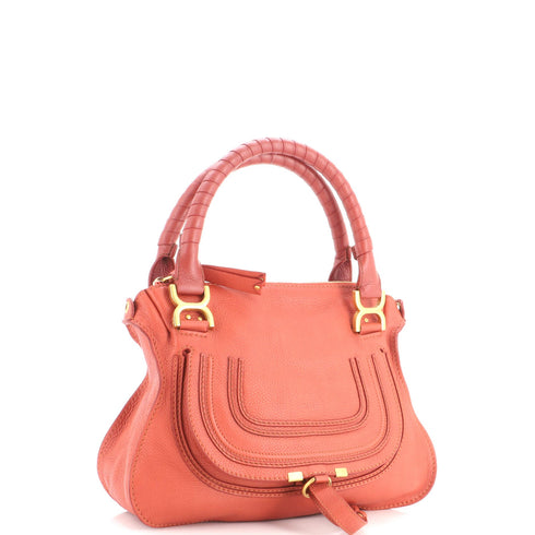 Marcie Satchel Leather Medium