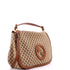 Blondie NM Top Handle Bag GG Coated Canvas with Leather Maxi