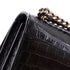 Sunset Crossbody Bag Crocodile Embossed Leather Medium