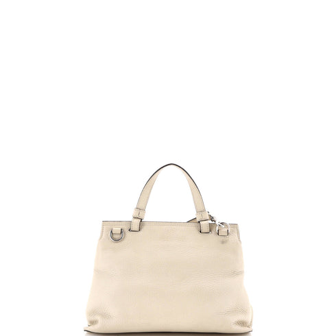 Bamboo Daily Top Handle Bag Leather Small