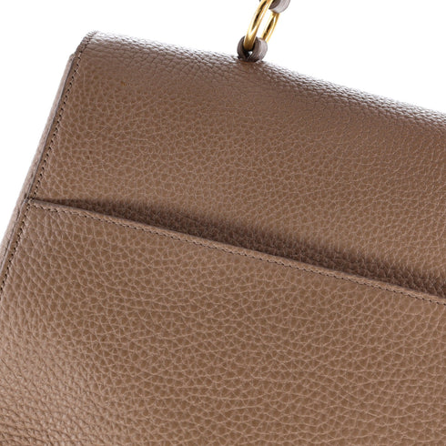 Moujik Top Handle Bag Leather Medium