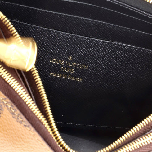 Double Zip Pochette Reverse Monogram Giant