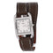 Cape Cod Double Tour Quartz Watch Stainless Steel and Leather 23
