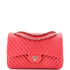 Classic Double Flap Bag Chevron Lambskin Jumbo