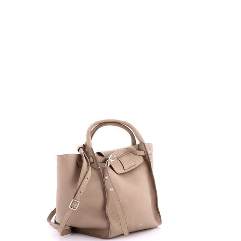 Big Bag Grained Calfskin Small