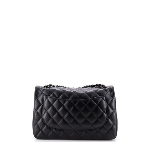 Classic Double Flap Bag Quilted Lambskin Jumbo