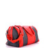 Convertible Duffle Bag Printed Coated Canvas and Leather Large