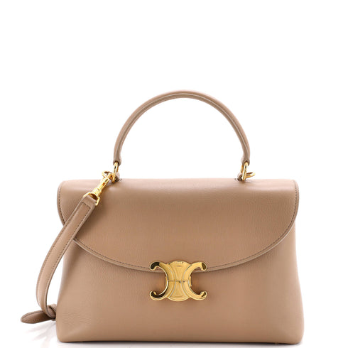 Nino Top Handle Bag Nubuck Medium