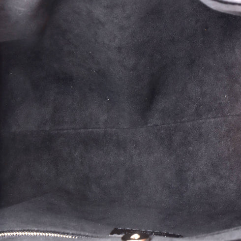 CarryAll Cargo Hobo Leather with Monogram Canvas PM