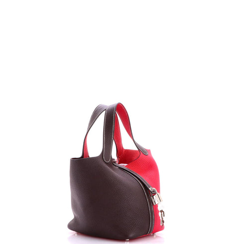 Casaque Picotin Lock Bag Clemence PM