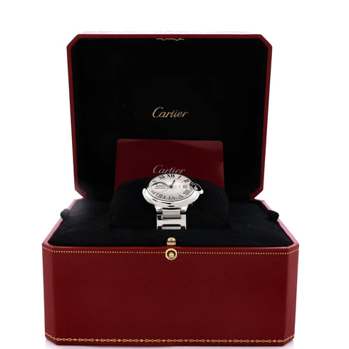 Ballon Bleu de Cartier Moonphase Automatic Watch Stainless Steel 37