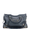 City Classic Metallic Edge Bag Leather Medium
