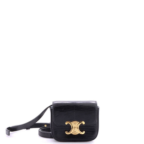 Claude Shoulder Bag Lizard Mini