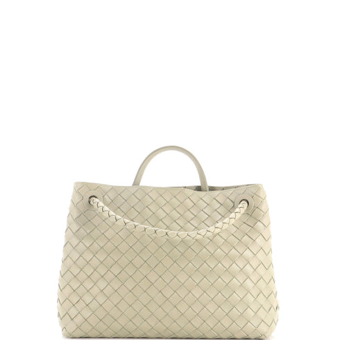 Andiamo Top Handle Bag Intrecciato Nappa Medium