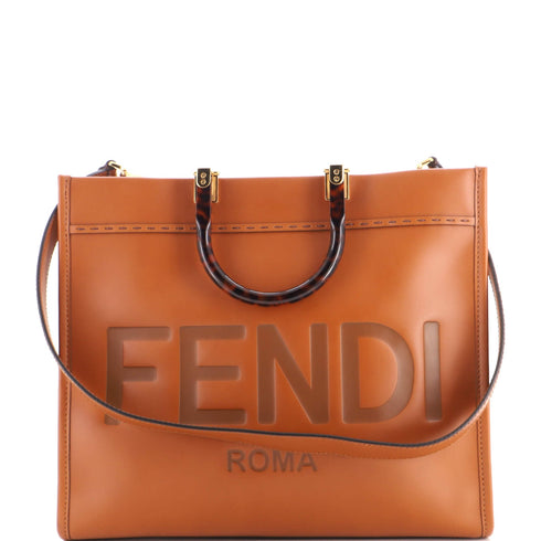 Sunshine Shopper Tote Leather Medium