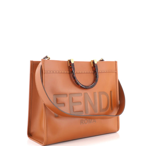 Sunshine Shopper Tote Leather Medium