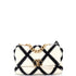 19 Flap Bag Crochet Quilted Calfskin Medium