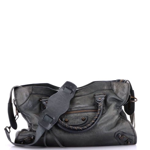 City Classic Studs Bag Leather Medium