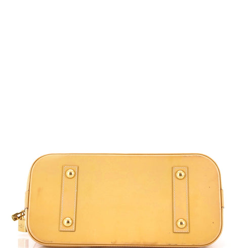 Alma Handbag Monogram Vernis PM