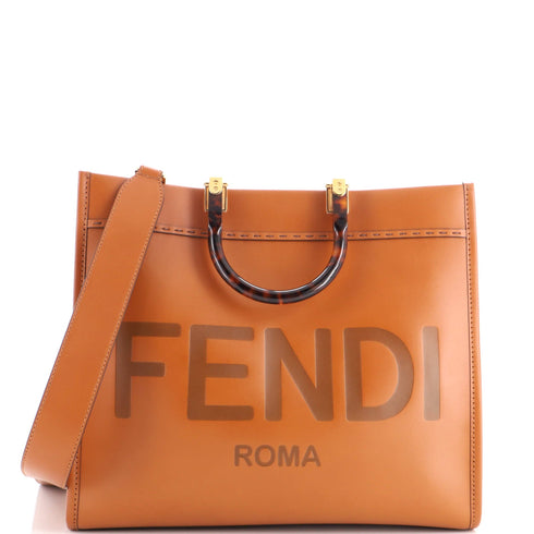 Sunshine Shopper Tote Leather Medium