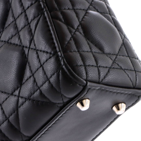 Lady Dior Chain Bag Cannage Quilt Lambskin Mini