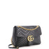 GG Marmont Flap Bag Matelasse Leather Large