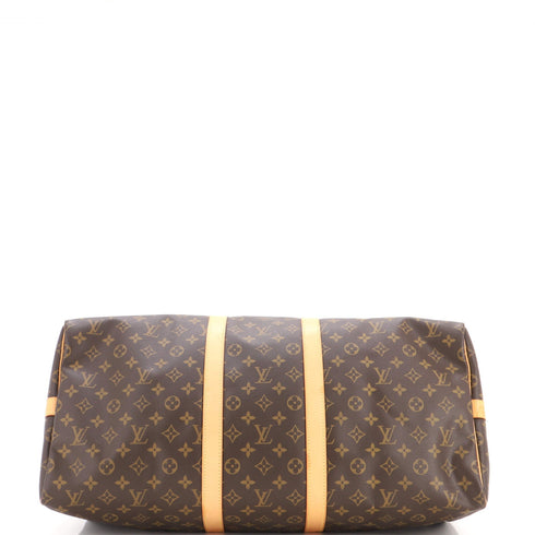 Keepall Bandouliere Bag Monogram Canvas 55