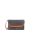 Wallet on Strap Triomphe Coated Canvas