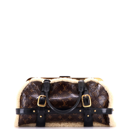 Storm Handbag Limited Edition Monogram and Shearling